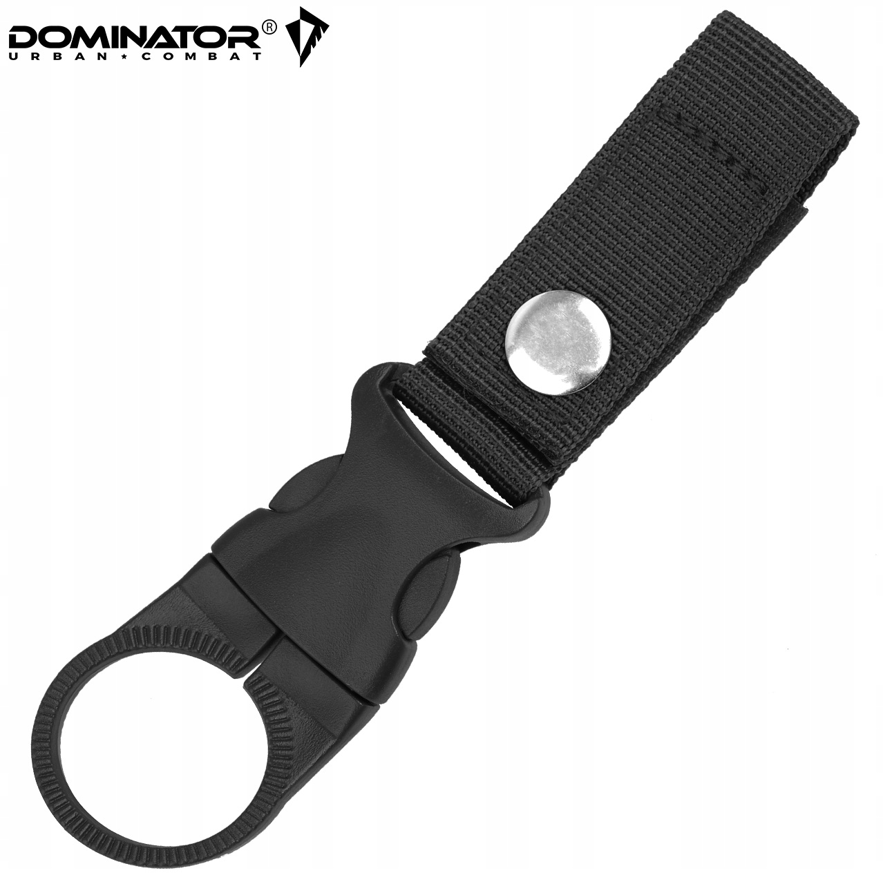 UCHWYT NA BUTELKĘ PET MOLLE DO PASKA PASA PLECAKA DOMINATOR CZARNY EAN (GTIN) 5905101225237