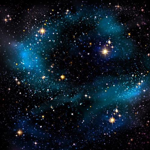 

Fototapeta na wymiar Nocne niebo i gwiazdy. Klej