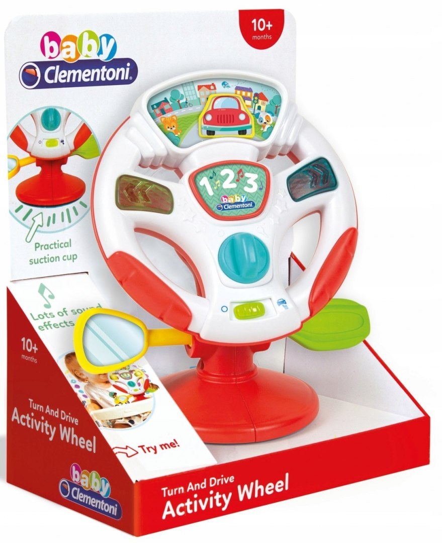 

Wielofunkcyjna Kierownica 17241 Baby Clementoni