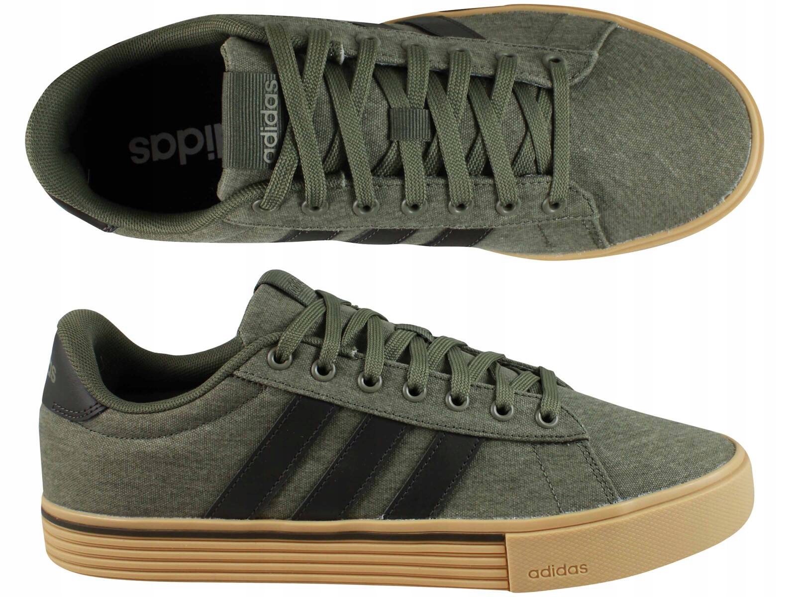 Adidas Daily 4.0 IF4494 Buty Trampki Tenisówki Męskie Zielone