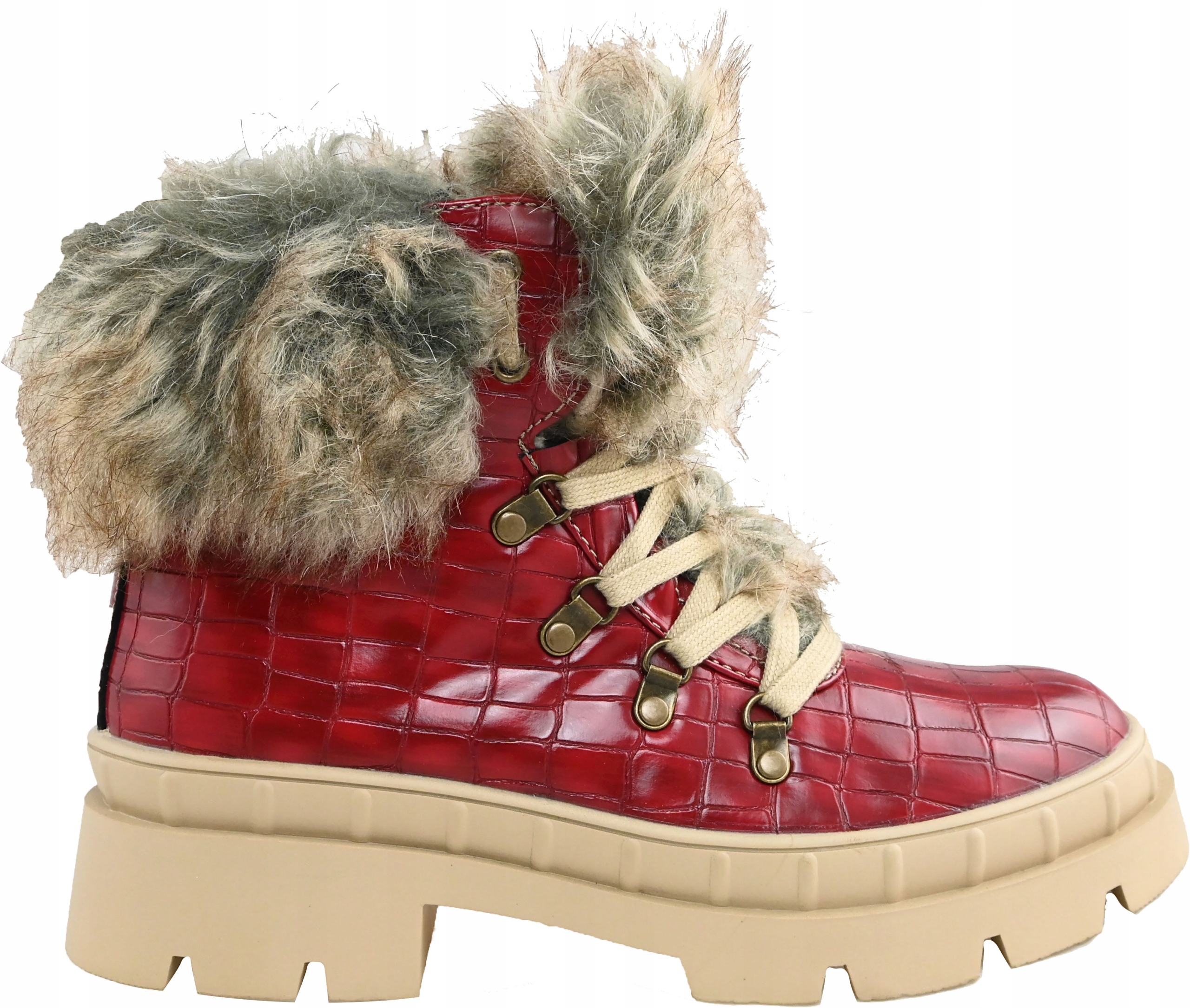 

Botki Trapery Śniegowce Goodin Tl 45 Red r.38