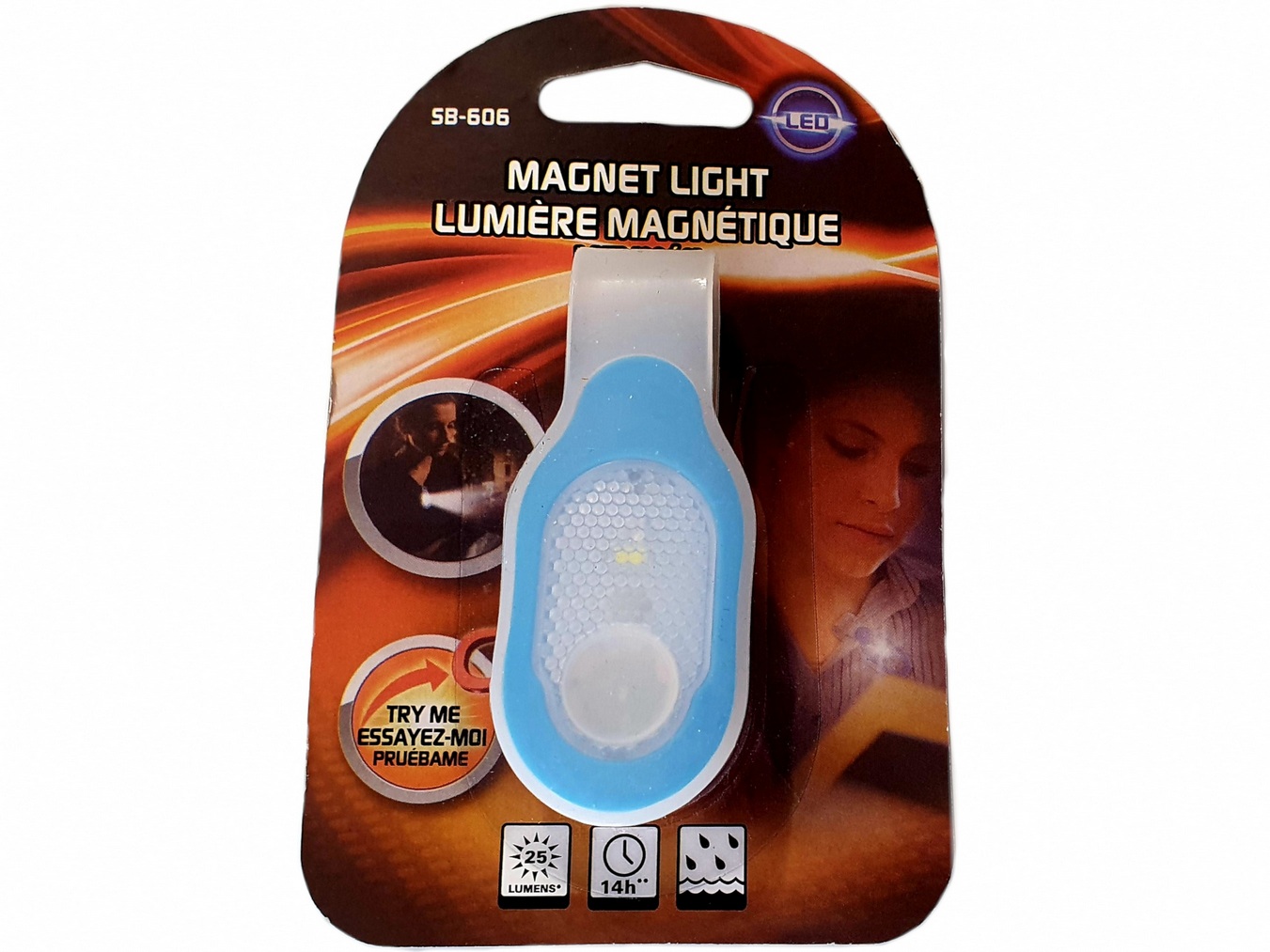 

Lampka Vision SB-606 Led Biało Czerwona Sos Magnes