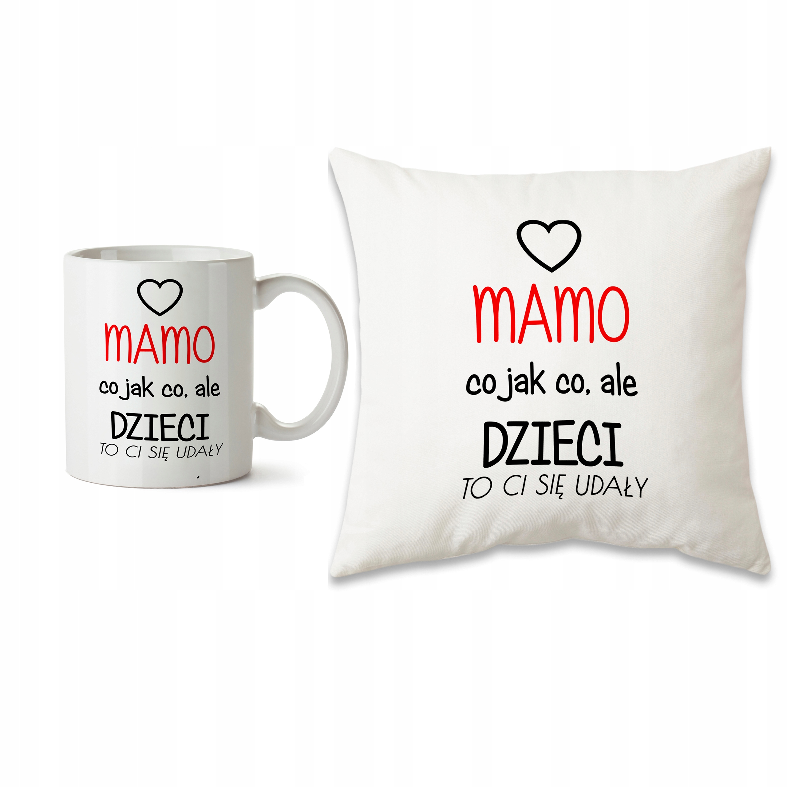 

Zestaw Kubek + poduszka Prezent Dzień Mamy Matki