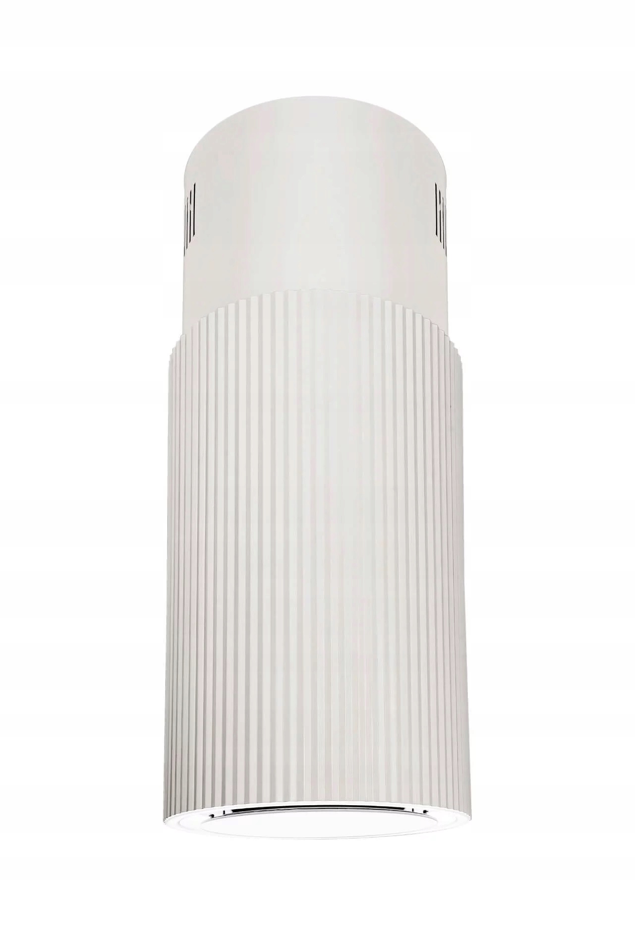 Okap wyspowy tuba biały CIARKO Design Monogram W sterowany gestem + pilot