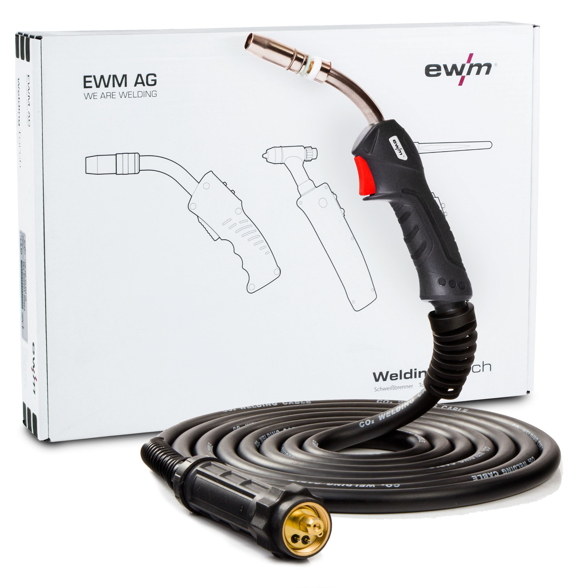 Svařovací držák Migomat Euro Migmag Ewm MB25 4 m