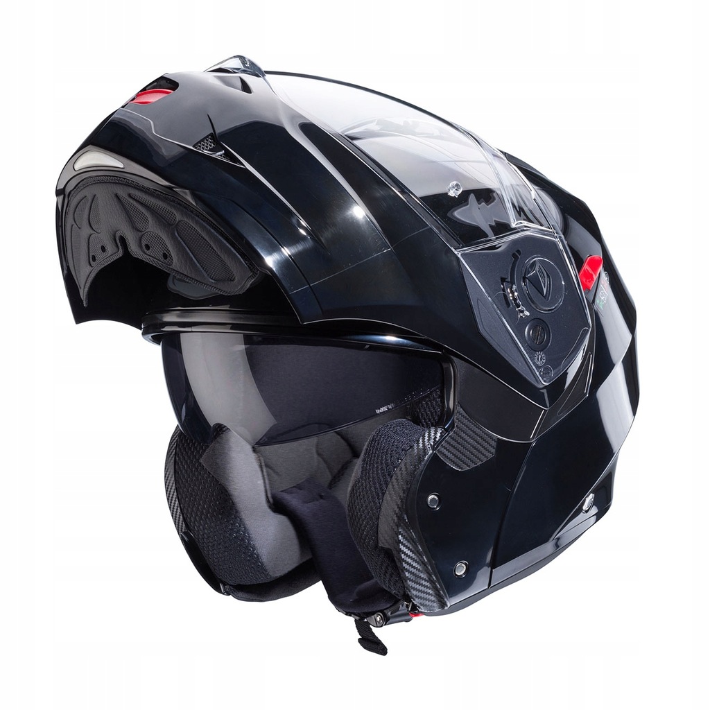 CABERG Kask Szczękowy FLIP-UP Model DUKE X SMART Kolor CZARNY Rozmiar S Producent Caberg