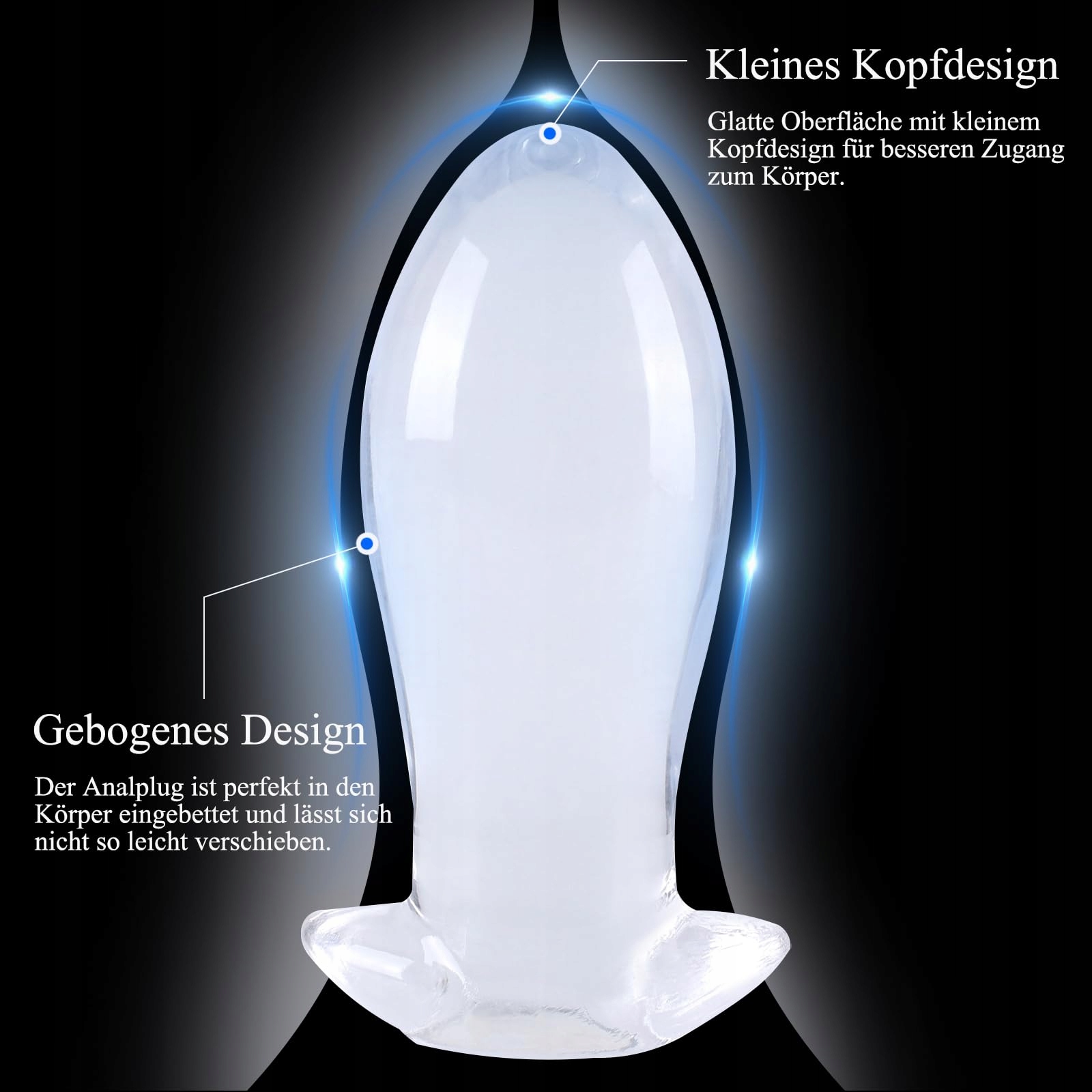 BDSMAGE Zabawka Analna Dla Kobiet I Mężczyzn Duży Korek Analny — miniatura 6