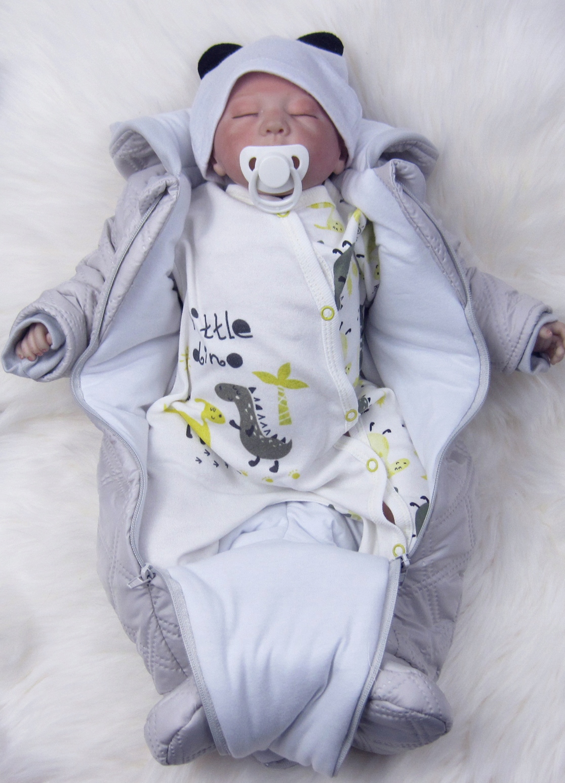 KOMBINEZON OCIEPLANY Ortalionowy Pikowany * 62 Rękaw długi rękaw