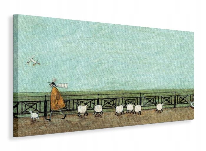

Obraz na płótnie Sam Toft Ernest Doris Owce 50x100