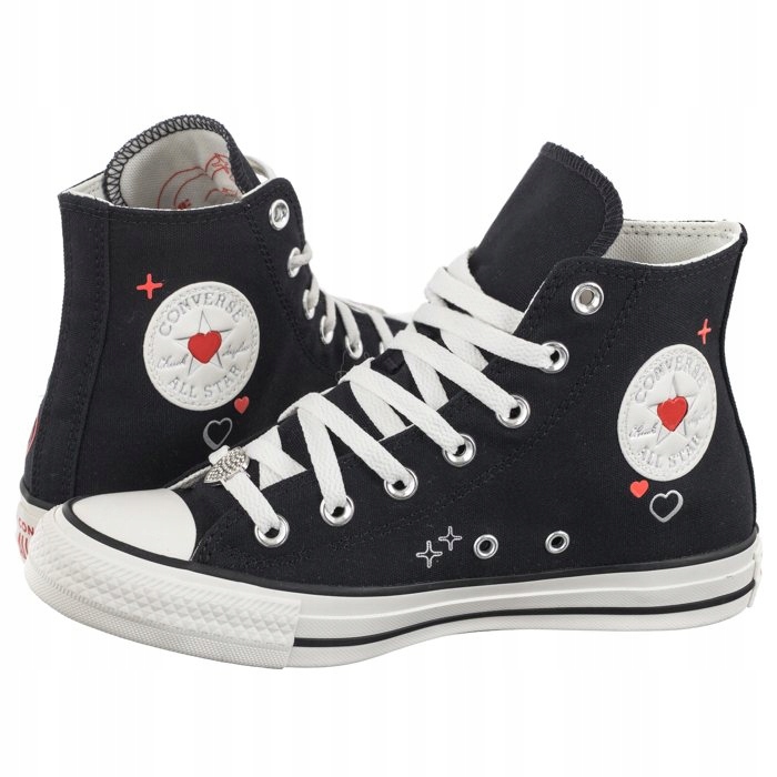 Dámské tenisky Converse Ctas Hi Black/Vintage A09116C černé