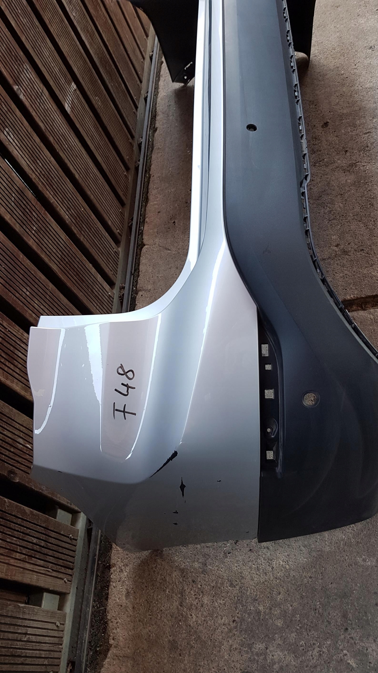 bumper rear BMW X1 F48 7355271