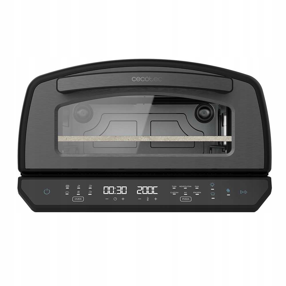 Piec do Pizzy Cecotec Pizza&Co 500 Max 13L 60–500°C 2200W Czarny Srebrny