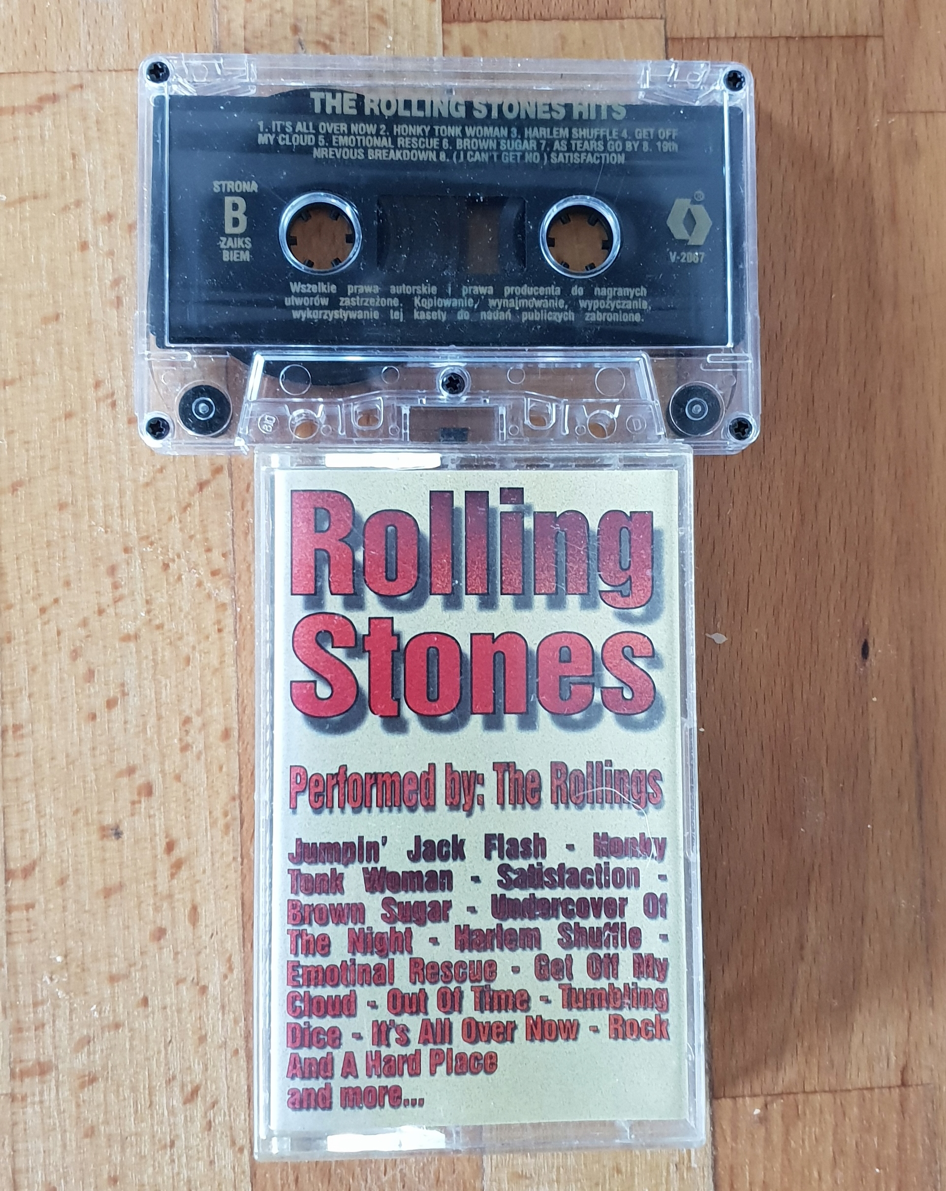 KASETA ROLLING STONES