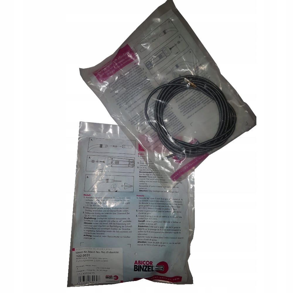 Prowadnik drutu niepowlekany MB-501 3mb 122.0031