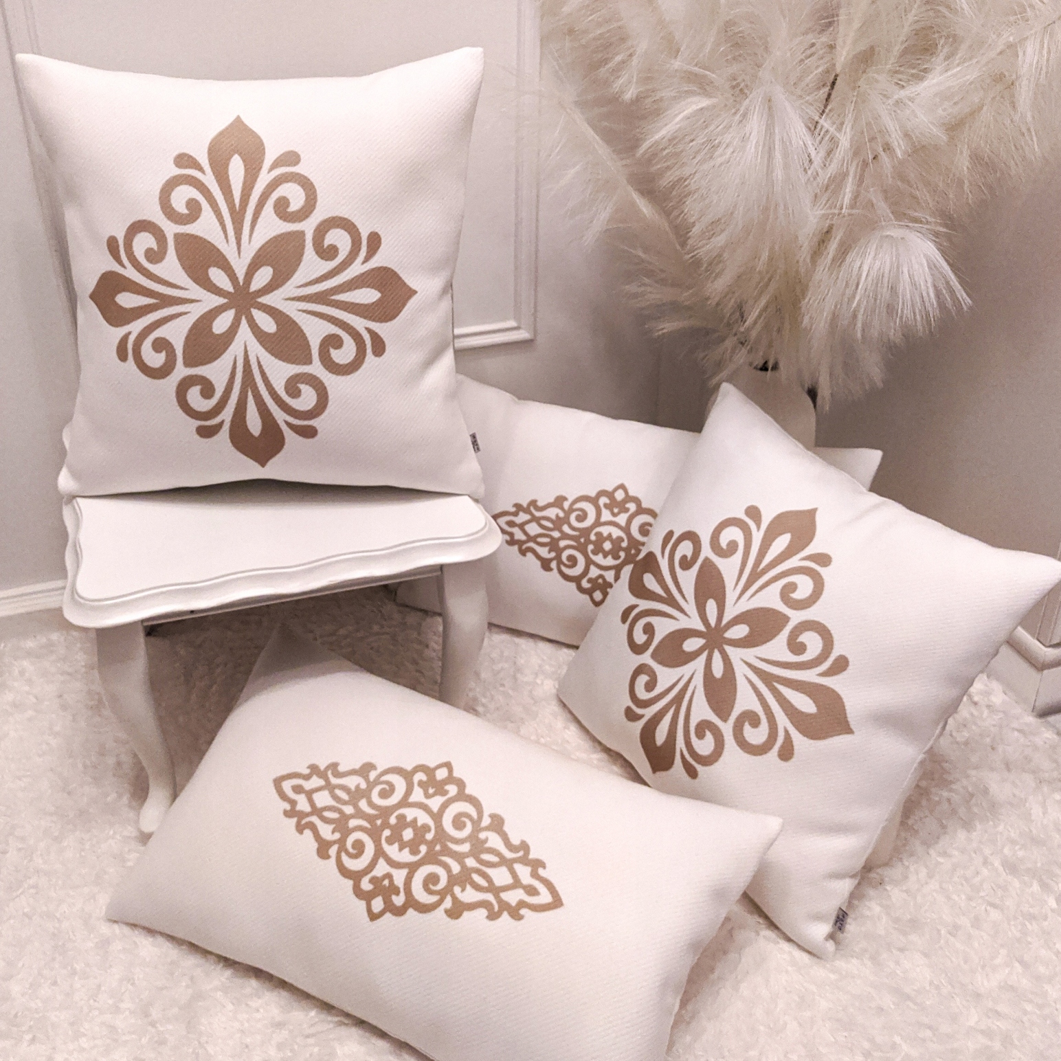 POSZEWKA dekoracyjna ozdobna Boho ornament 40x60 ASTO deco Szerokość produktu 60 cm