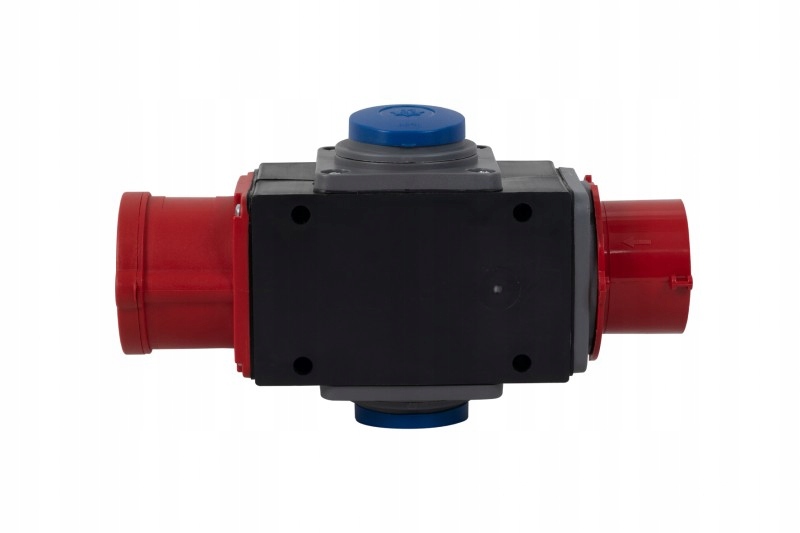 F-Elektro Rozdzielnia rozgałęźnik wtyk 16A 5p gniazda 16A 5p 2x230V F3.0116