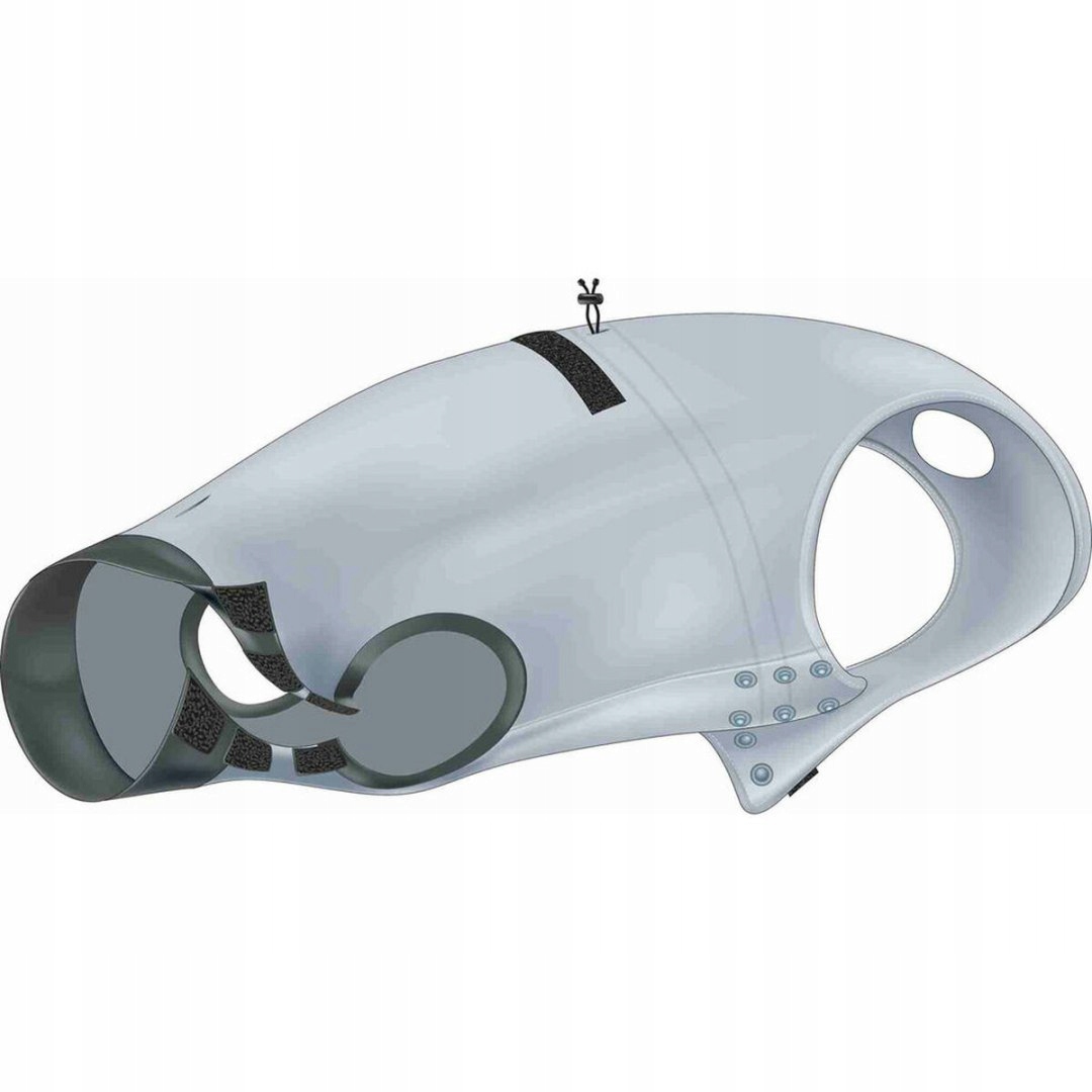 Chránič těla pro psy Trixie Šedý L