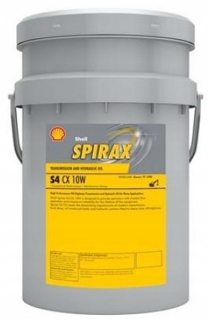 OLEJ PRZEKŁADNIOWY SHELL SPIRAX S4 CX 10W 20L