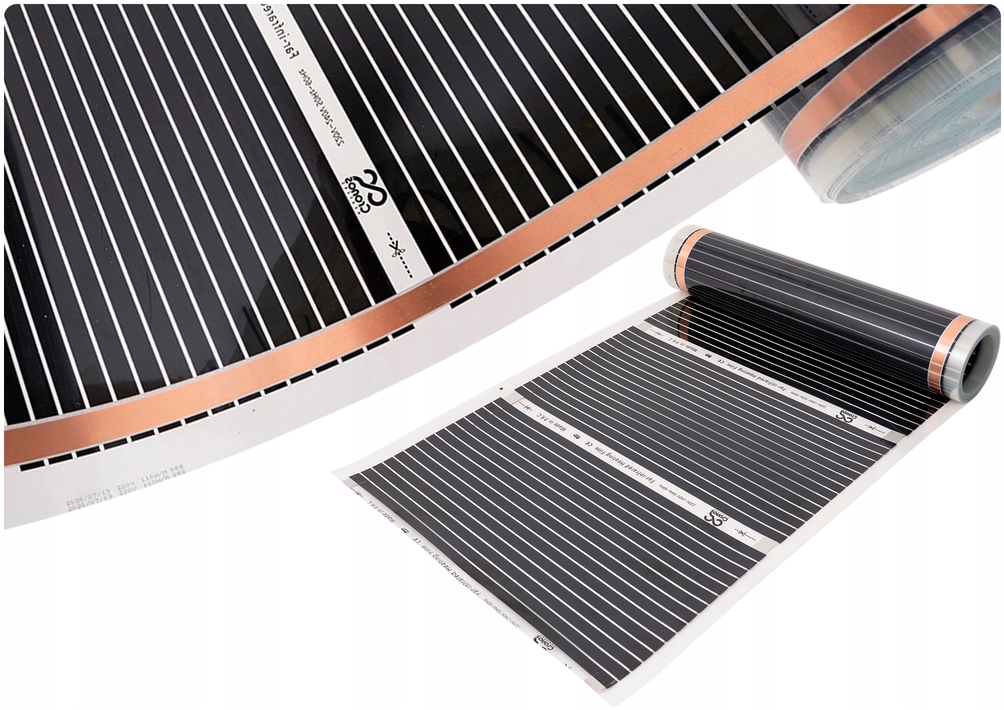 CRONOS FOLIA GRZEWCZA MATA NA PODCZERWIEŃ Z TERMOSTATEM WiFi 140W/m2 18m2 Stan opakowania oryginalne