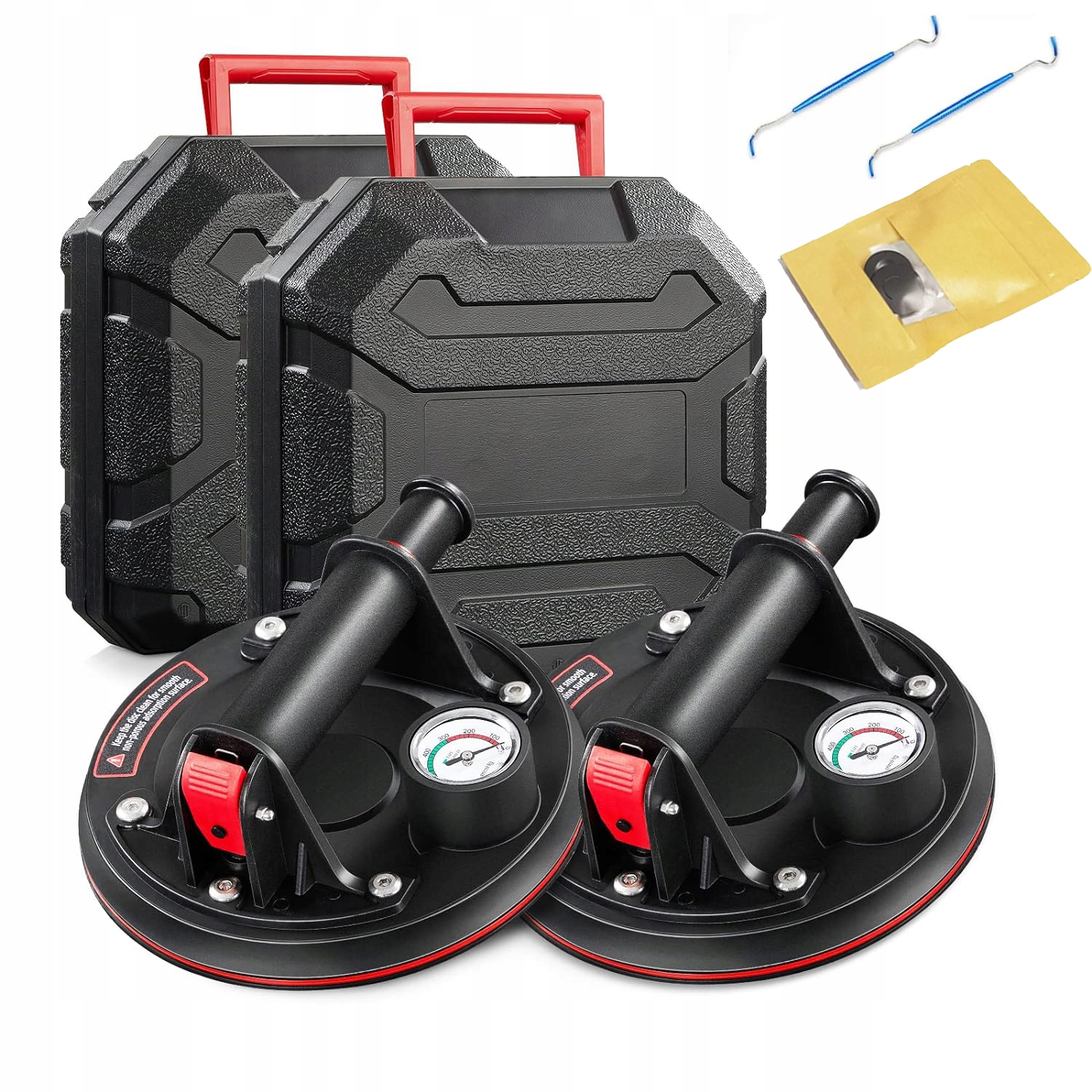 Přísavka S Pumpičkou A Manometrem Pro Dlaždice Glazury Skel