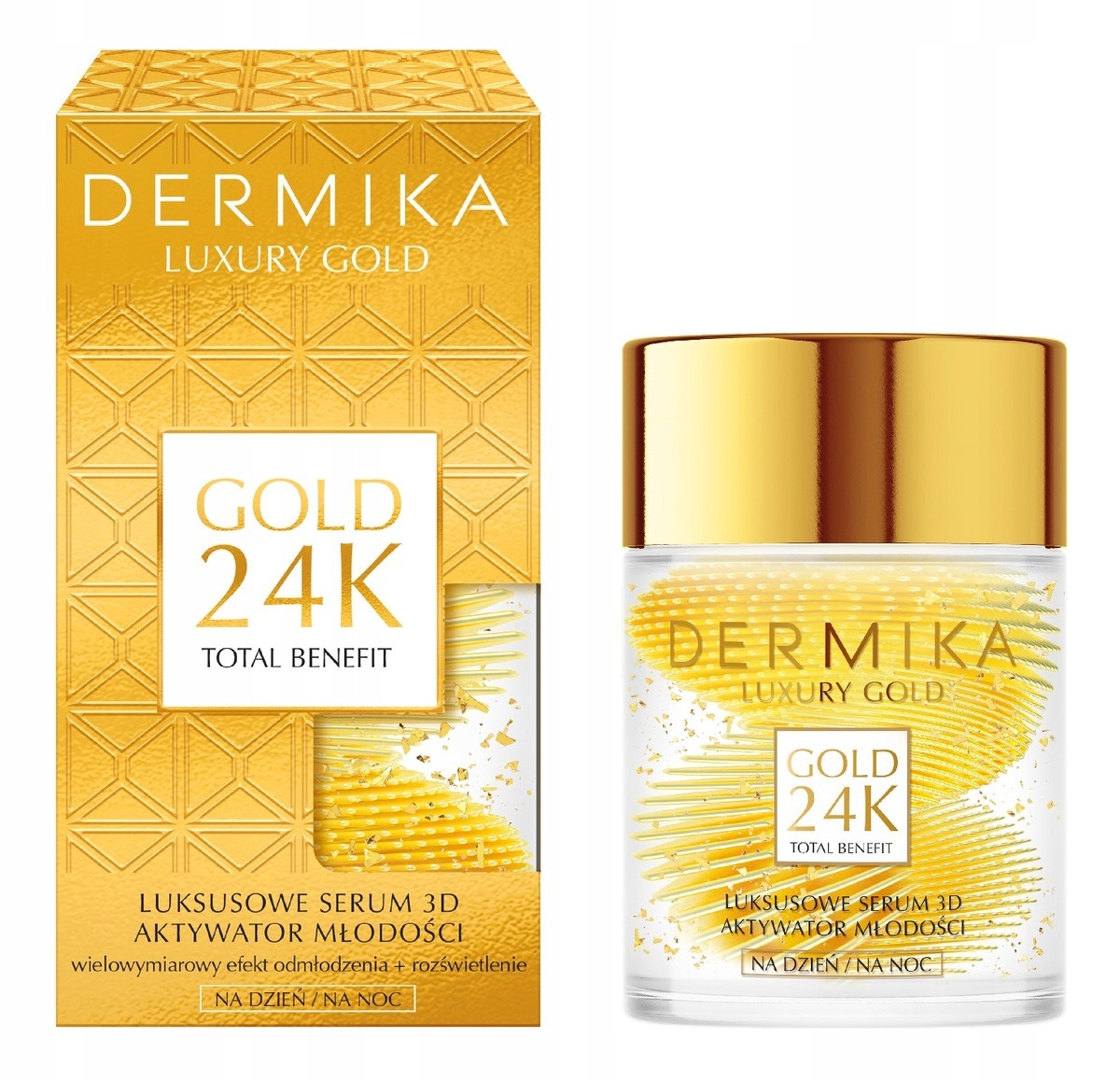 Dermika Luxury Gold 24K Total Benefit Sérum 60g