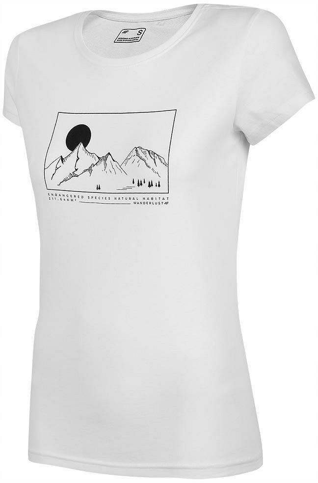 

Koszulka Damska 4F T-shirt Bawełna 100% TSD065 M