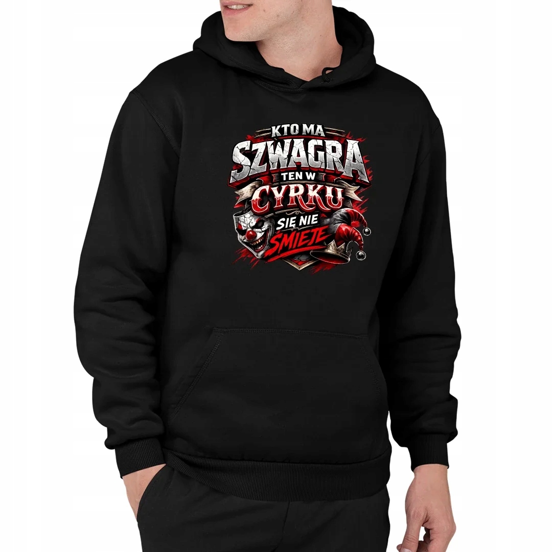 Pánská Mikina Dárek Pro Švagra Kdo má švagra, v cirkuse se nesměje M