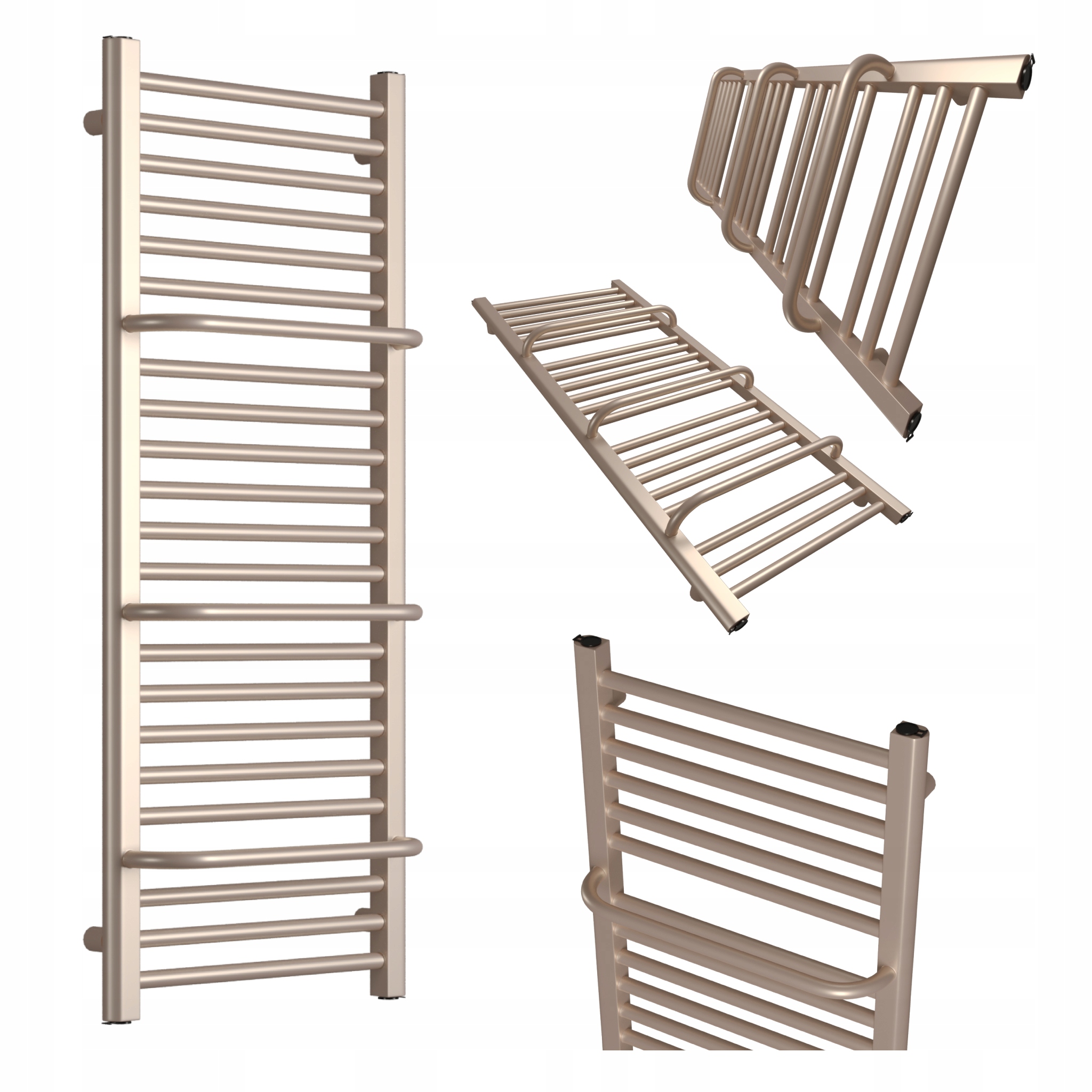 Koupelnový Radiátor Power 480x450 Zlatý Růžový