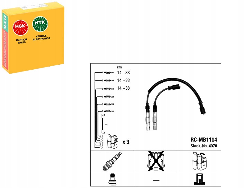 Ngk Kabely Vysoké Nap. Smart 0,6/0,