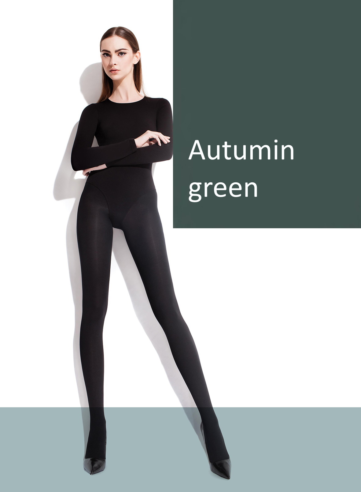 

Rajstopy 3 kryjące 100 d Olga Fiore autumin green
