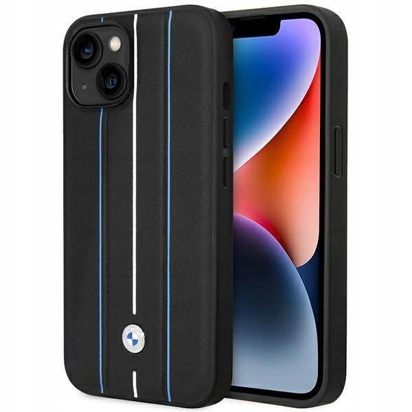 Pouzdro Bmw BMHCP14S22RVSK pro iPhone 14 6,1" černé/černé pevné pouzdro