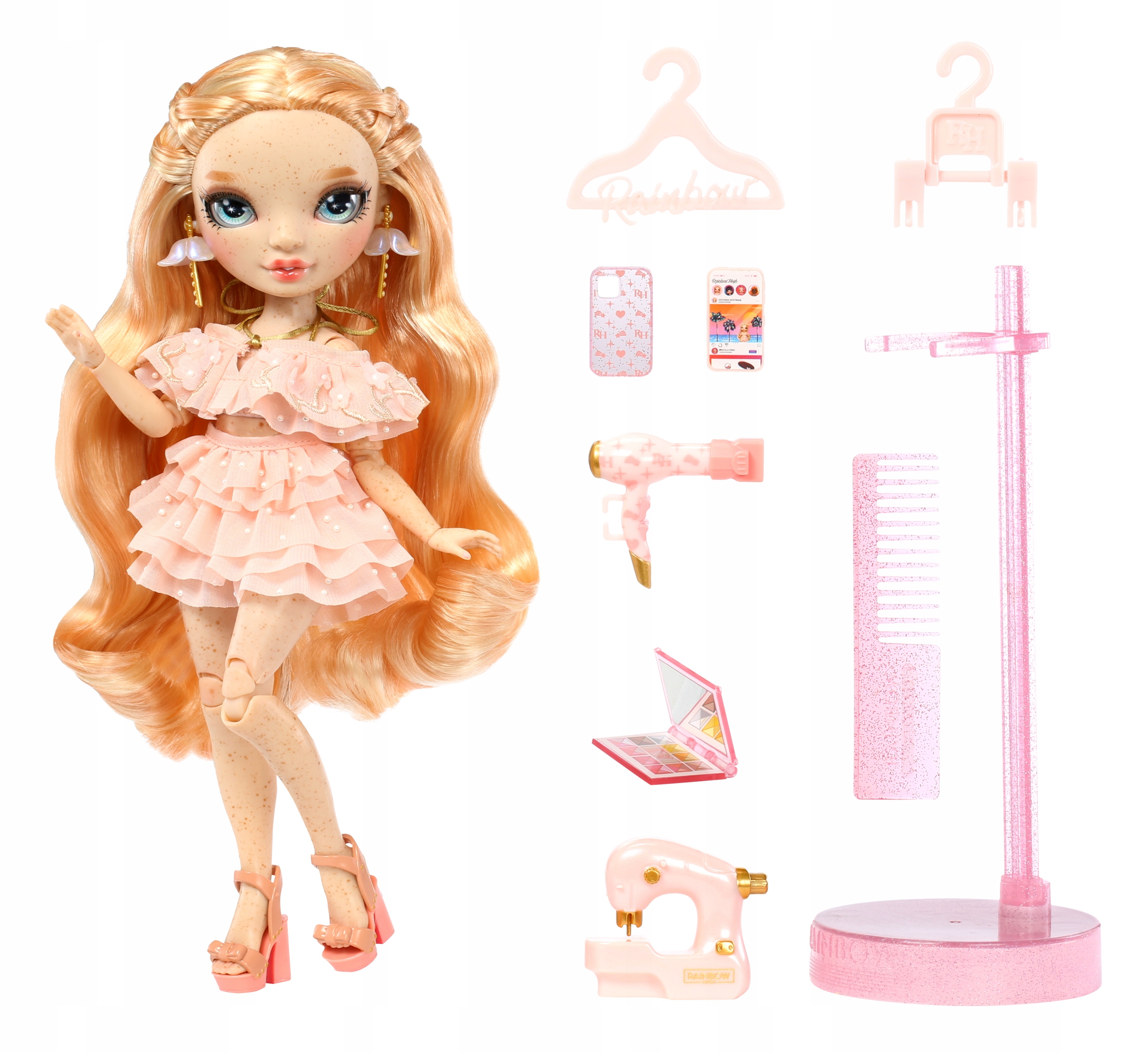 Rainbow High Lalka Victoria Whitman (Light Pink) 583134