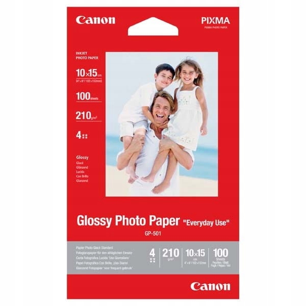 

Papier foto Canon GP-501 10x15 200g 100szt atramen