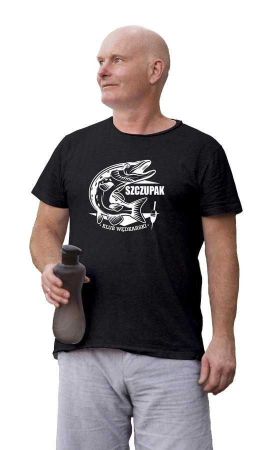 

Koszulka męska Szczupak t-shirt Klub Wędkarski 3XL