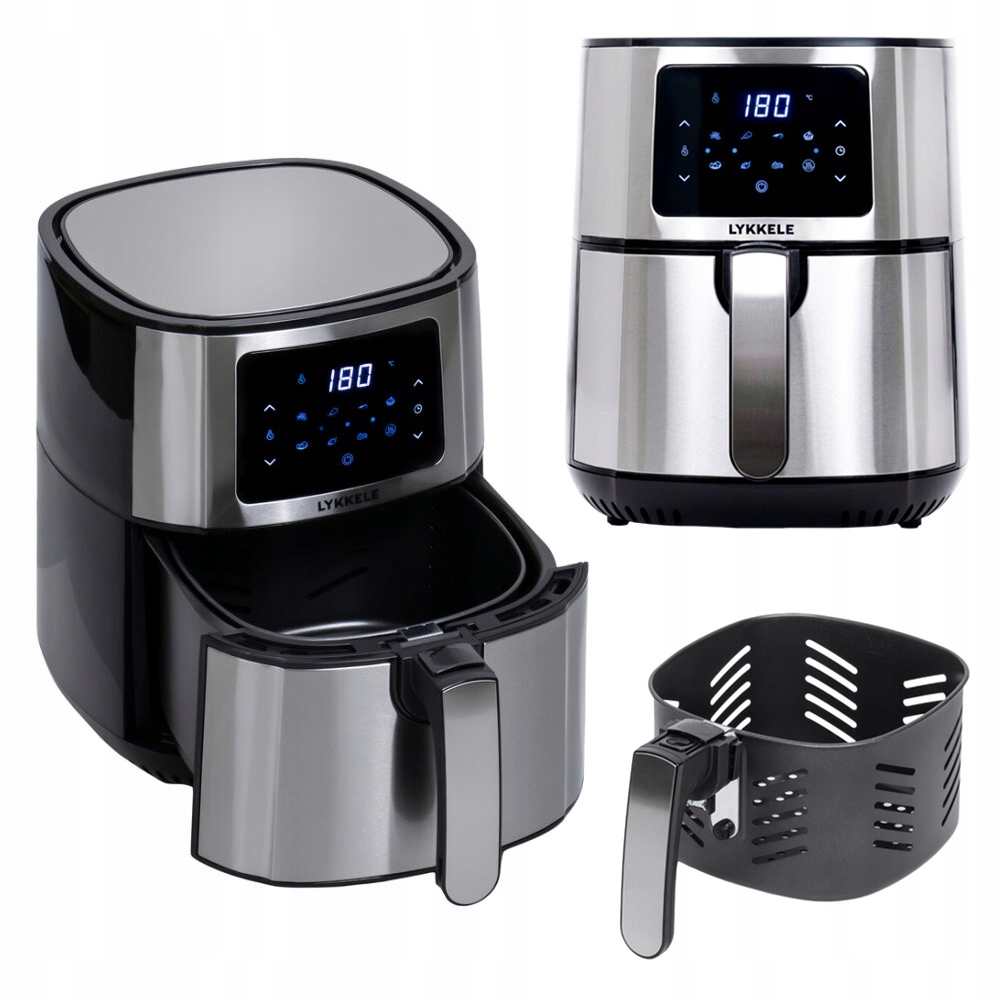 Frytkownica Beztłuszczowa Lykkele Barend Air Fryer 1400W 5,5L 8 programów