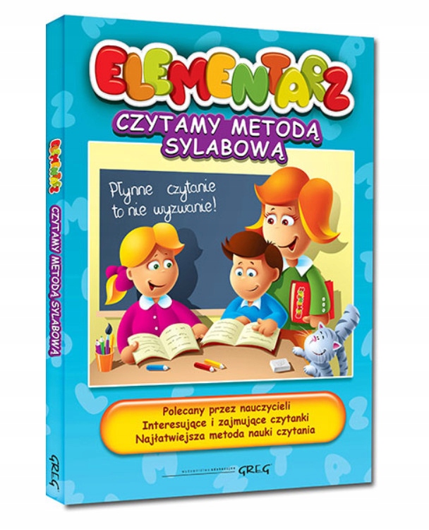 

Elementarz Czytamy metodą sylabową nauka czytania