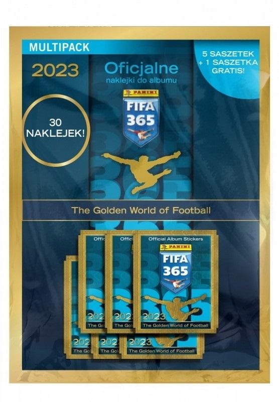 MULTIPACK FIFA 365 AXL 2023 Z NAKLEJKAMI