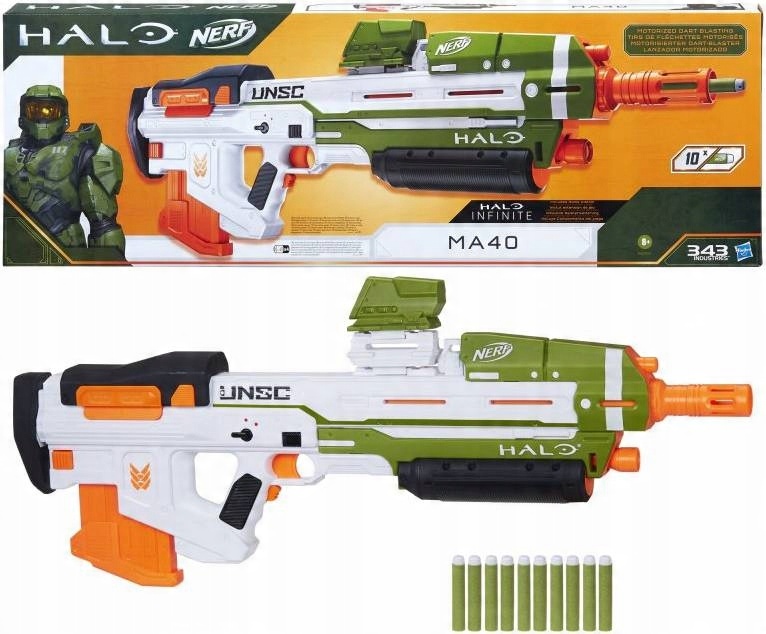 

Hasbro Nerf Wyrzutnia Halo MA40 Motorized