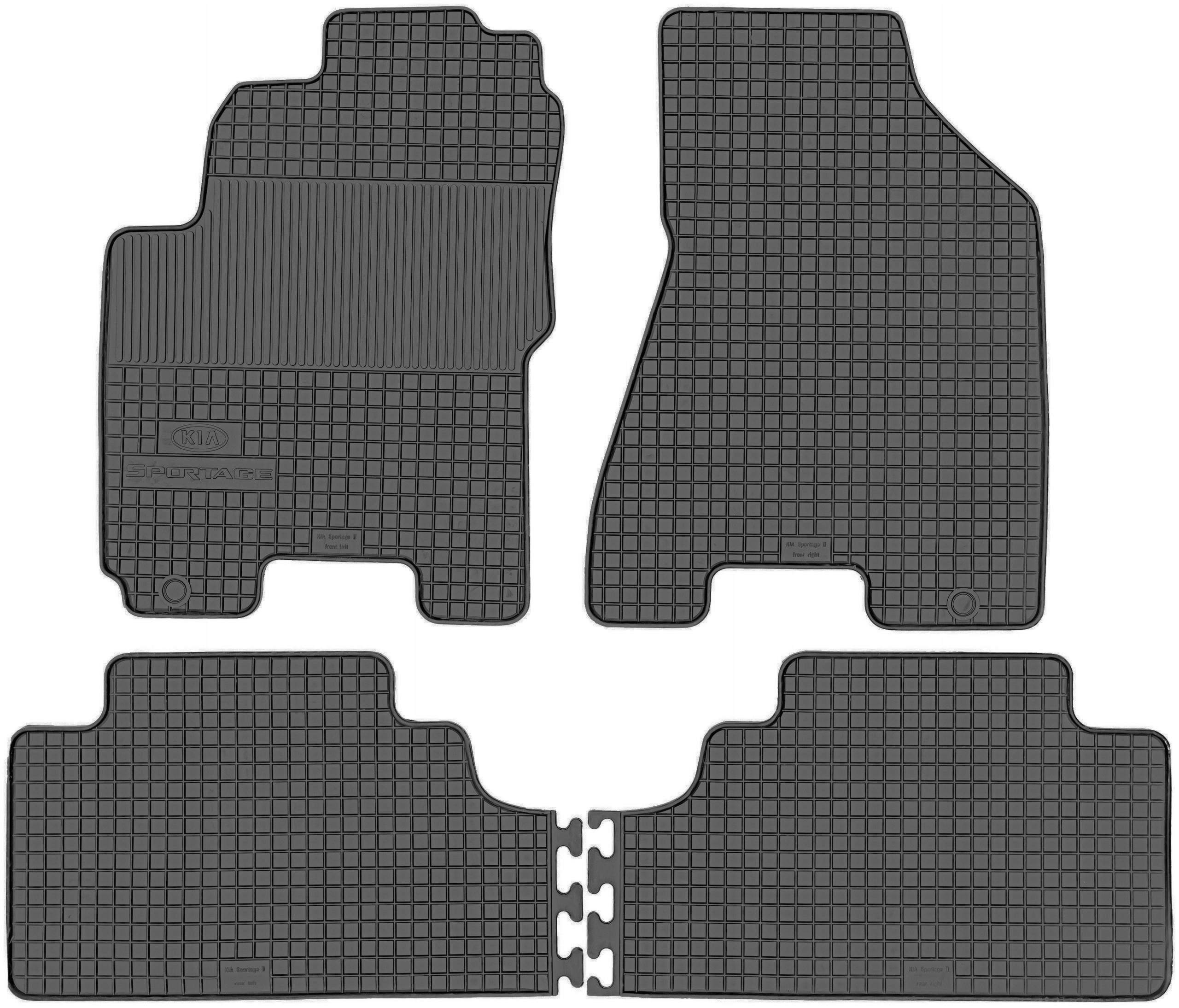

Kia Sportage II 2004-2010 Dywaniki Czarne