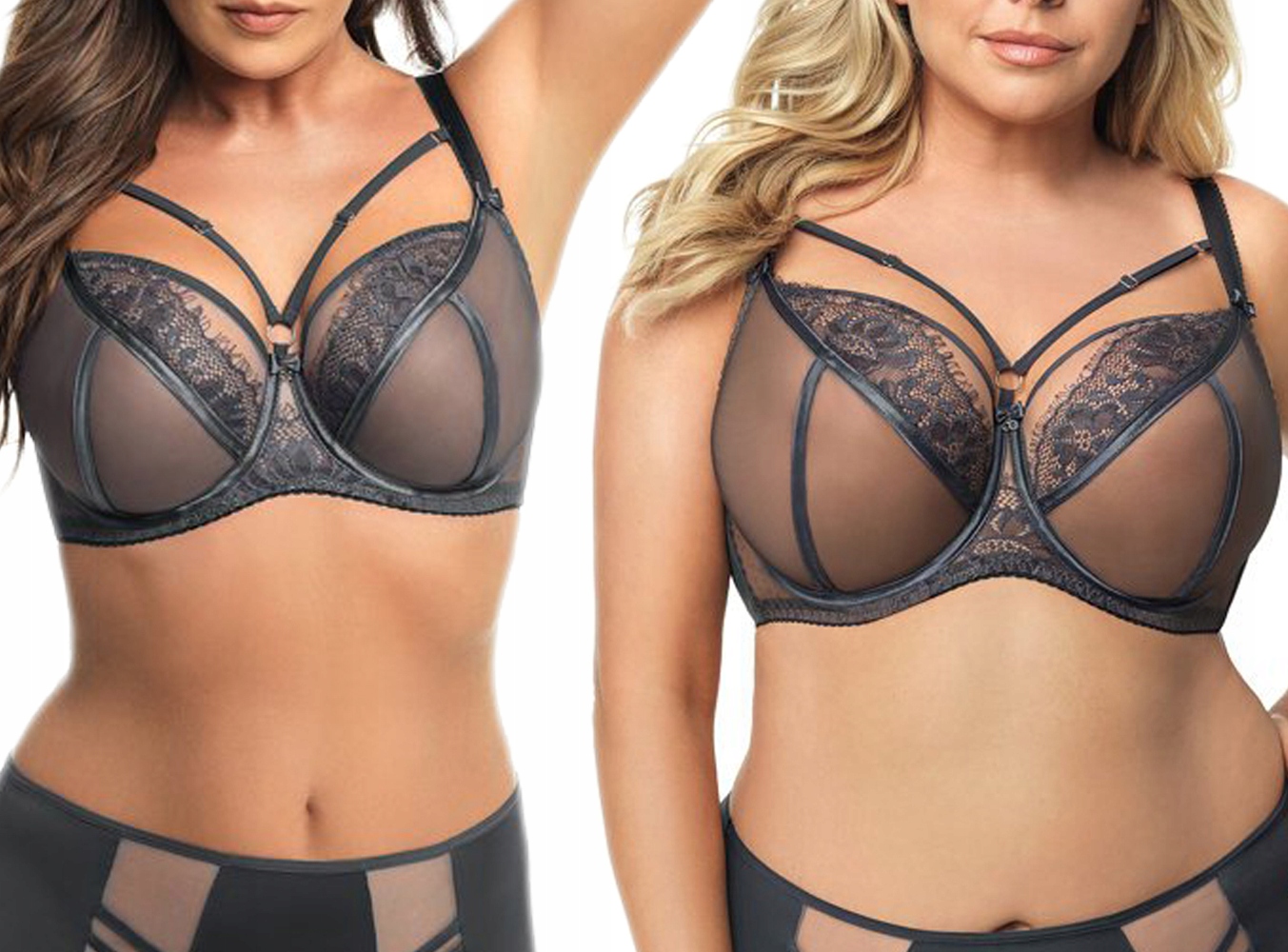 

Biustonosz soft Gorsenia K496 Paradise szary 95H