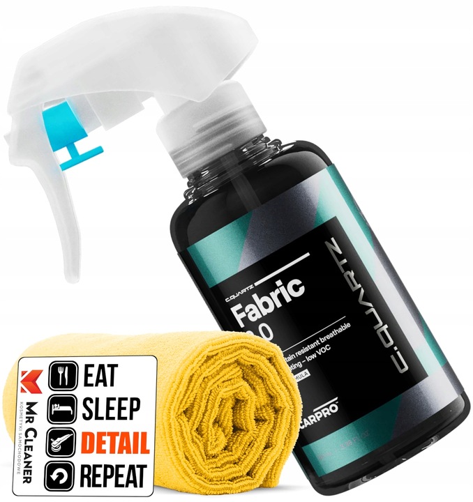 CarPro CQuartz Fabric 2.0 impregnat do tapicerki materiałowej 100ml