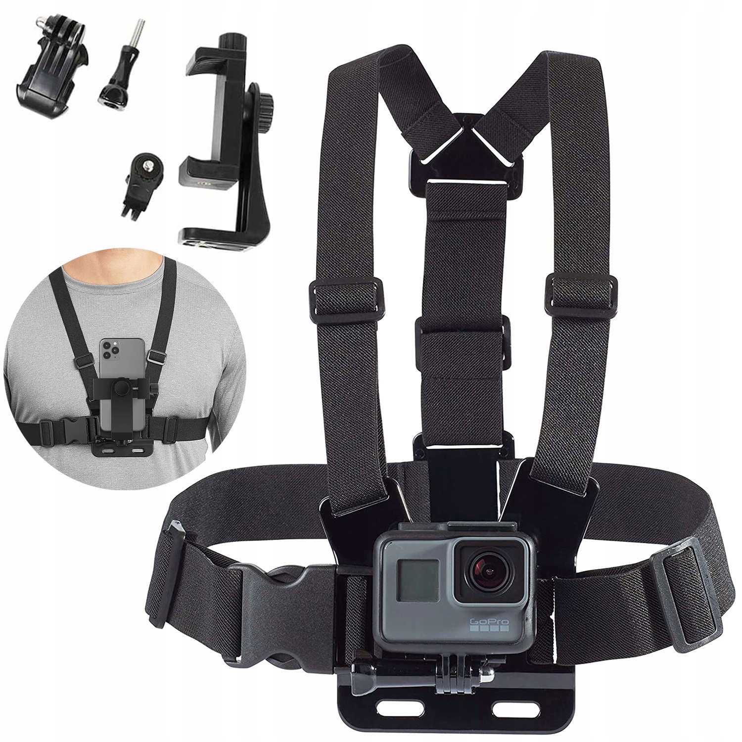 

Szelki na klatkę do kamer GoPro Hero 8 9 10 11 Dji