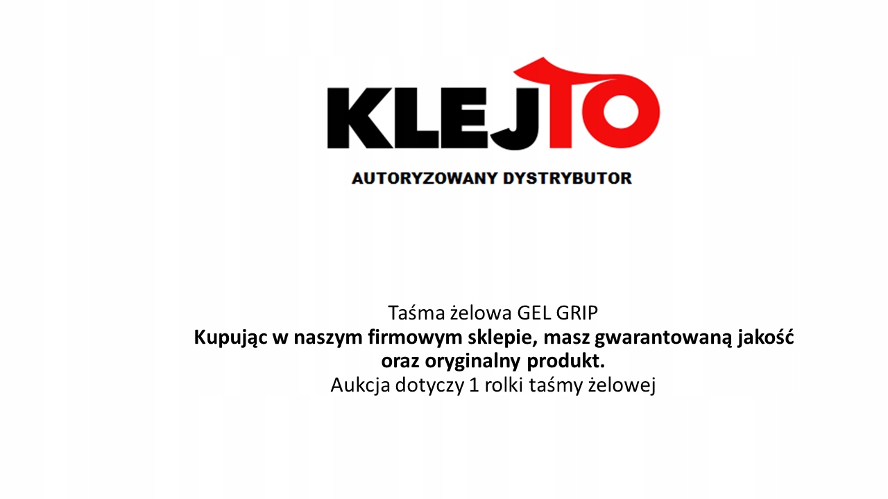 Taśma żelowa 19mm/3m GEL GRIP Kod producenta PT100.0019/3*