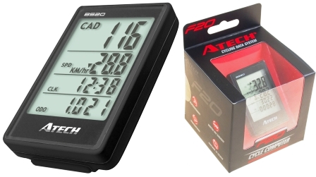 Licznik Bezprzewodowy Rowerowy Atech BS20