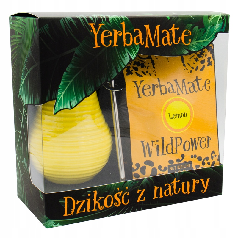 Levně Startovací Sada Yerba Mate Wildpower Lemon 400 G