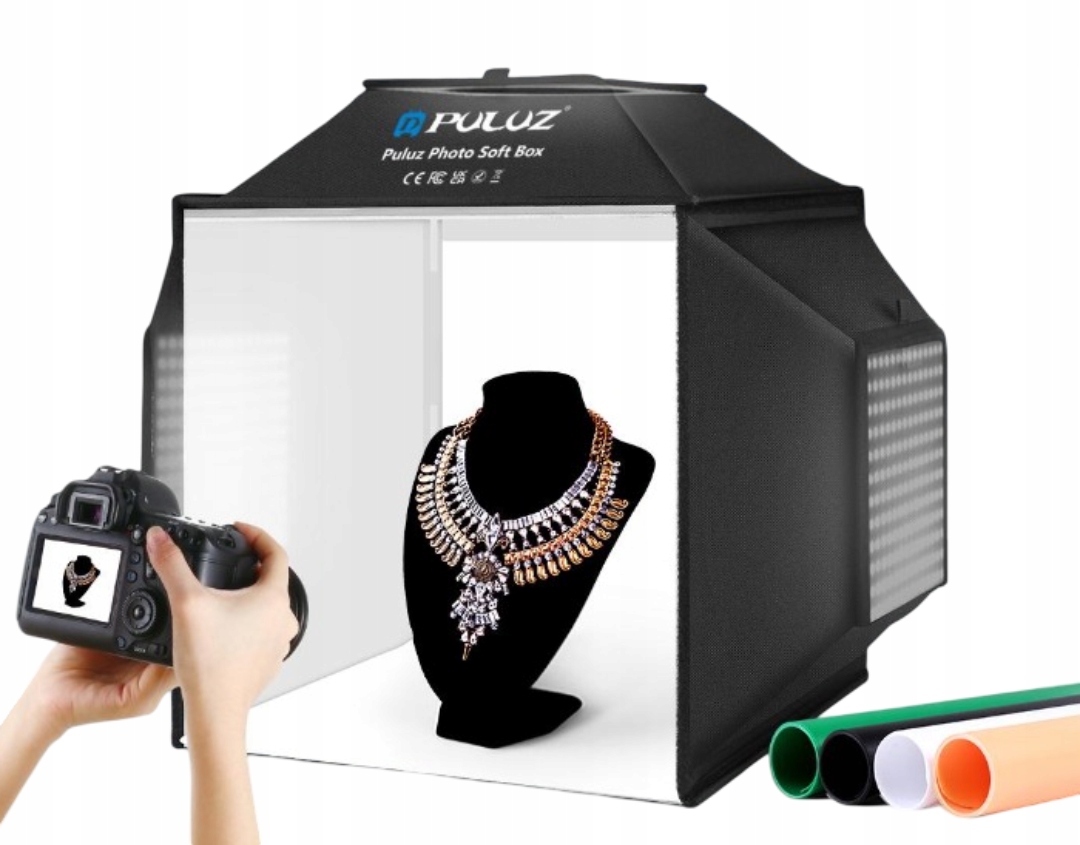 Puluz bezstínicí Stan 5500K pro produktovou fotografii