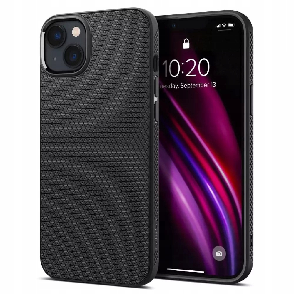 Etui Spigen Liquid Air do Apple iPhone 14 Plus Matte Black-Zdjęcie-0
