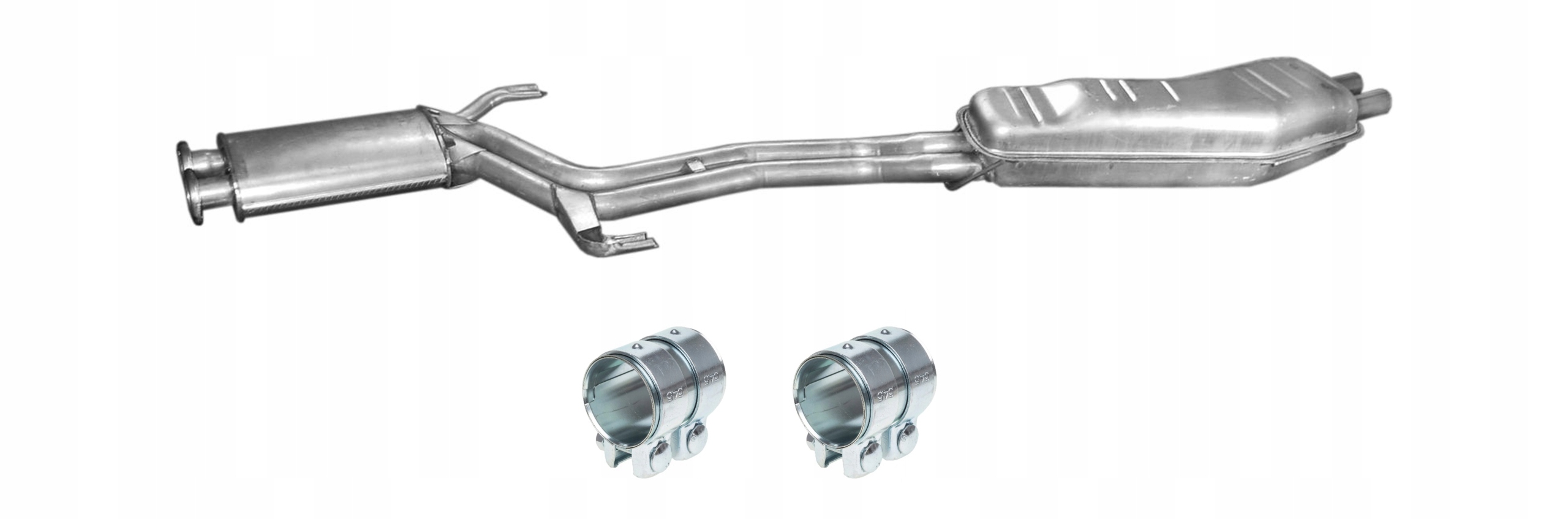 Bmw 5 E34 525 530 535 (1988-1996) Tlumič Výfukový Systém Komplet