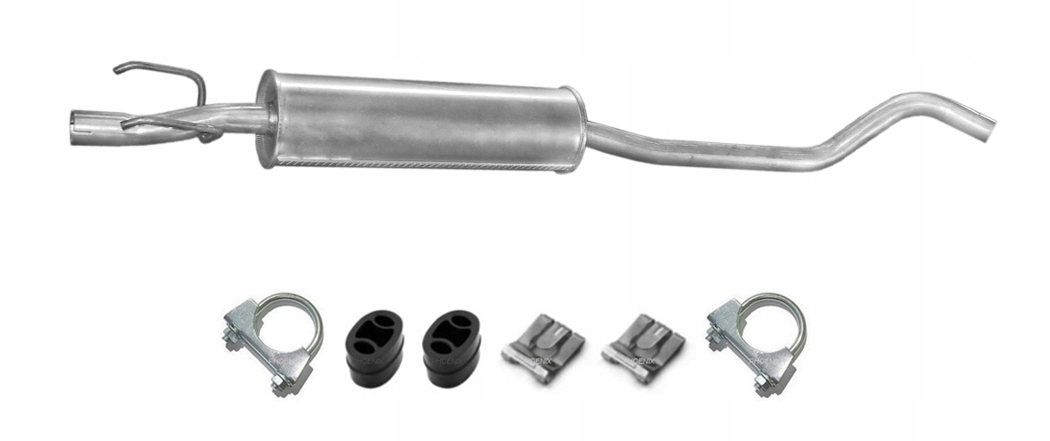 Opel Corsa B 1.0i 12V 40kW (1996-12/2000) Tlumič