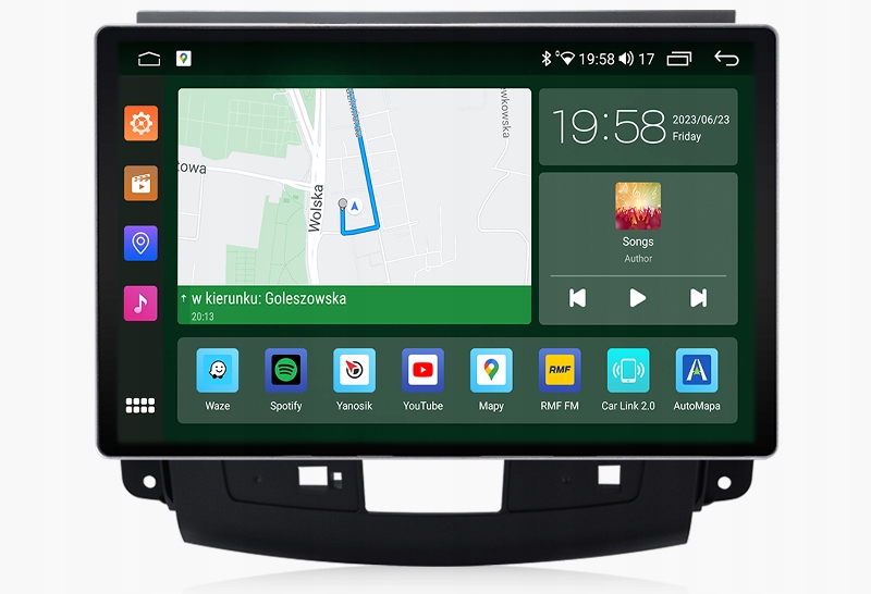 Mitsubishi Outlander 2 Navigace Android Qled